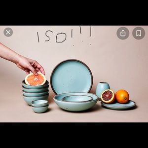 ISO East Fork Malibu Dinnner plate, breakfast and ice cream bowls!